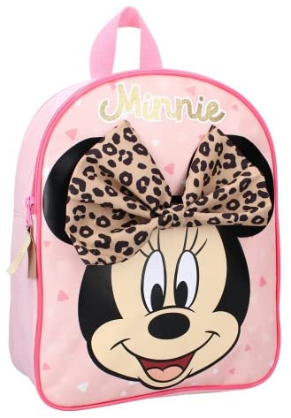mybagstory - Rucksack - Minnie Maus - Rosa - Kinder - Schule - Grundschule - Schulranzen Mädchen - Größe 32 cm - verstellbare Träger