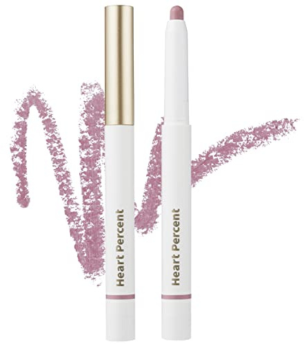 Heart Percent Dote On Mood Lip Liner Pencil, Long-Lasting Creamy Lip Crayon Smooth Lipliner Retractable Lipstick Overlip Line Color 0.8g, #08. Cloudy Mauve