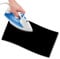 USIT, Salvastrappi Termoadesivo in Cotone, 48x11,5 cm, Leggero e Resistente, 1 Pezzo, Nero