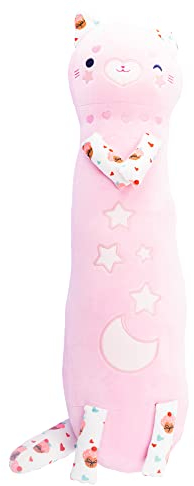 MOMOMI Nice Group Kurai Mimi 80 cm, 1 Pupazzo Gatto Rosa