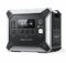 VDL Générateur Électrique Portable 2400W, Batterie de Secours Domestique LiFePO4 2048Wh, 3 Prises CA 230V (surtension 4800W), Générateur Solaire pour Extérieur, Camping,Urgence HS2400