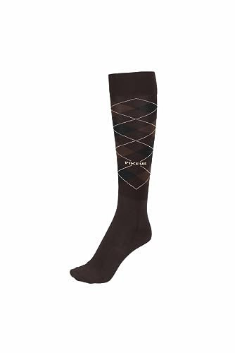 PIKEUR Damen Kniestrümpfe KNEE SOCKS CHECKED Sports Herbst/Winter 2023/2024