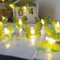 EONANT Libelle Lichterkette 10 Fuß 20 LED Retro-Stil Kupferdraht Schmetterling Lichterkette, batteriebetriebene Weihnachtsbaum Garten Hochzeit Weihnachtsdekoration und Sommerbeleuchtung (Grün)