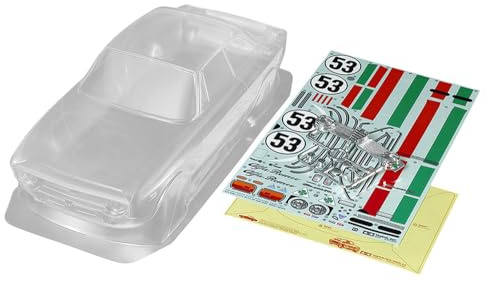TAMIYA 51729 Karosserie Satz Alfa Romeo Giulia Club RS225mm - Zubehör für ferngesteuerte Autos, Ersatzkarosserie, RC, Modellbau, RC