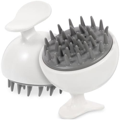 Mikinona Haar-kopfhaut-massagebürsten-set Kopfhautschaber Für Den Haushalt Tragbares Kopfhaut-peeling