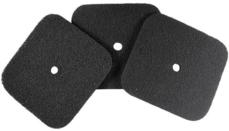 HQRP 3-Pack Replacement Carbon Filters Kompatibel mit Catit Hooded Cat Litter Pans 50685, 50700, 50701, 50702, 50722, 50695 & 50696