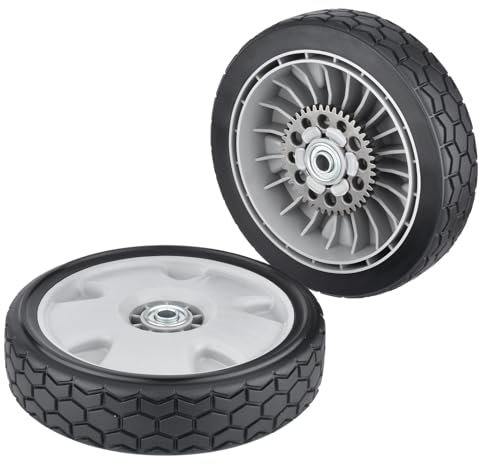 9 pollici Ruota Posteriore 42710-VH7-010ZA adatta per Honda HRX537 HRR216 HRX217 Tosaerba, 2 pezzi