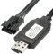 7.4V USB Charger Cable with SM-3PIN Plug for RC Car Plane Tank Boat and Other Remote Control Toys Rechargeable Batteries