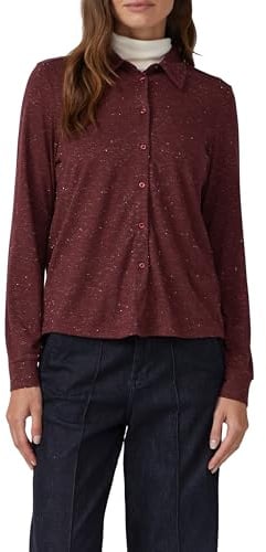 s.Oliver Jerseybluse mit Glitzergarn
