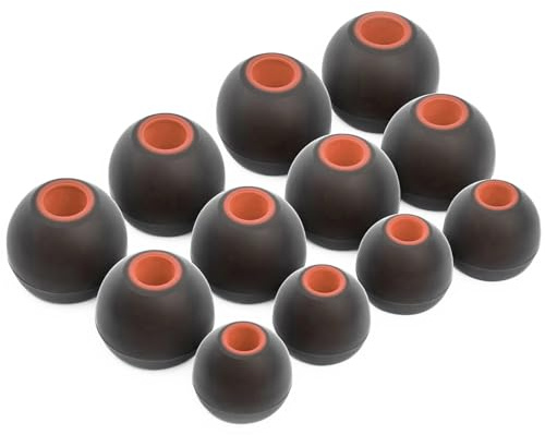 Okuli 12 x Silikon Ohrstöpsel Ohrhörer Gummi Tipps Für JBL Tune 310 Kopfhörer Ohrhörer
