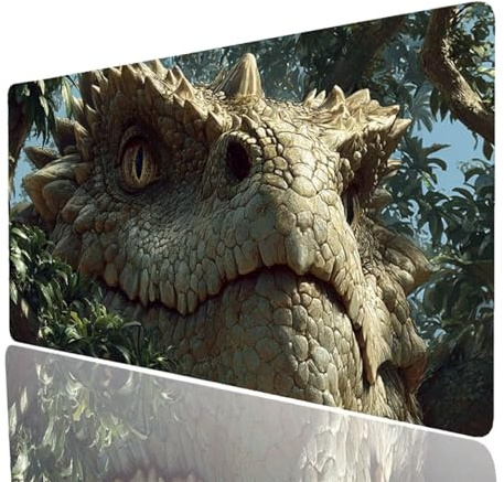 Dragon Tapis de Souris Arbre Imperméable Tapis de Souris XXL 800x400x3mm, Gaming Mouse Pad Améliorer la Précision et la Vitesse, Mouse Pad pour Bureau Gamer Clavier sans Fil Pc Portable Model-7537