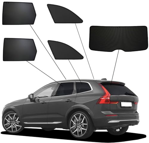 SunClip Sicht- & Sonnenschutz passgenau | kompatibel mit Volvo XC60 II 2017-