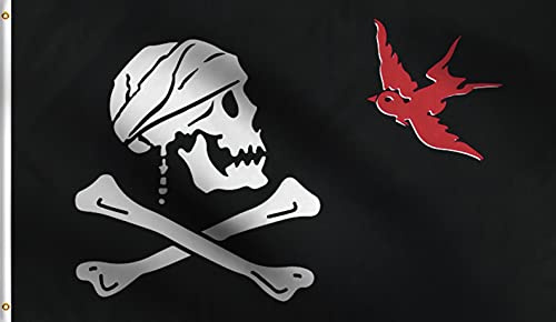 Willkommensflaggen Piratenflagge Mit Jack Sparrow, Jolly Roger, Schiff, Totenkopf Und Gekreuzten Knochen Outdoor Flags Polyester Construction Flagge Hängende Flagge For Patio Camping 90x150cm