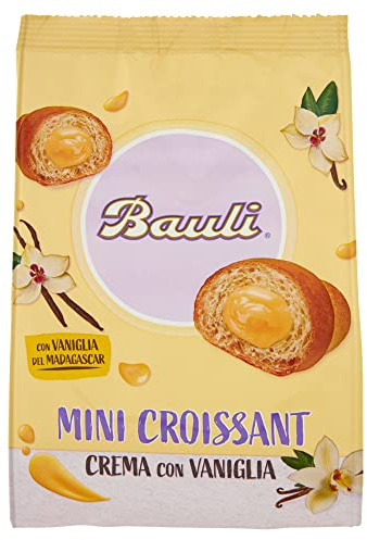 12x Bauli Extra golosi Mini Cornetti Croissant kekse kuchen mit Custard 75g