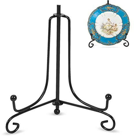 HERCHR Espositore di Ferro,Ferro Supporto Cavalletto Decorativo per Foto,Classico per Cavalletto in Ferro,Espositore Porta Tessere per Matrimoni e Feste di Compleanno