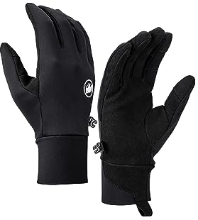 Mammut Astro Glove | Warme Handschuhe für Damen und Herren, Gore-Tex Winterhandschuhe, Für Fahrrad, Ski und Outdoor Sport, Touchscreen-Kompatibel, Winddicht | Schwarz, Size 8