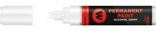 Molotow : 320PP: Permanent-Lack-Alkoholmarker, 4-8 mm, Signalweiß