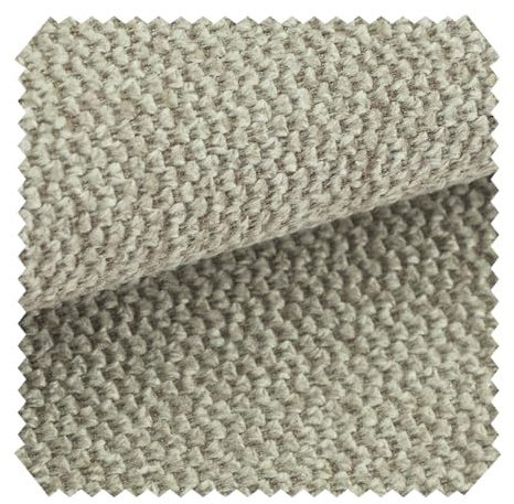 novely® MATERA - Grob Gewebter Mélange Möbelstoff - UV-Beständiger Polsterstoff - Pflegeleichte Meterware 1lfm | Farbe: 17 Sandstein