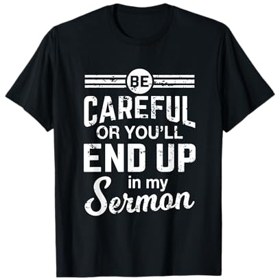 Minister Tshirt Appreciation Gift For Preacher Sermon Tee T-Shirt