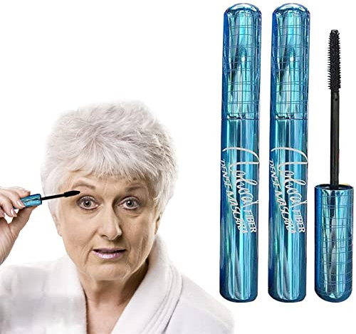 dootdott - Wimperntusche für Frauen über 60 Jahre, Wimperntusche für Senioren mit dünnen Wimpern, hypoallergene Wimperntusche
