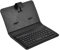Clavier Bluetooth Portable, Clavier Bluetooth Pliable, Clavier sans Fil avec étui en Cuir PU pour Appareils Android, iOS, Tablettes, Smartphones, Détachable avec