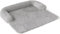 VIGOEXPRESS Hundekissen XXL 100 x 80 cm - Flauschige Hundebett mit Weiche Polsterung - Hundematte Maschinenwaschbar | PAWNEST (Grau)