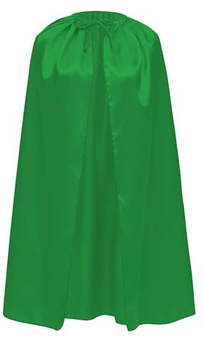 Cape Superheroe Superheroine pour adolescent et adulte homme femme Cape Satin Brillant Cape Superman Cape Batman Flash