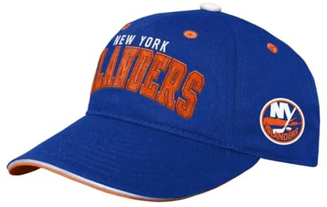Outerstuff New York Islanders Youth Size Collegiate Arch Slouch Adjustable Strapback Hat Blue, Blau, Einheitsgröße