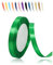 Grün 10mm Satinband 23 Meter, Polyesterband, verschönern Sie Ihre Bastelarbeiten und Feiern, ideal für Geschenkverpackungen, Dekorationen, Hochzeitsautoband, Bänder zum Basteln