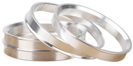 Zentrierringe 4 Stück/Set 68 bis 60,1 106–93 108–93 57,1–56,1 72,6–70,1 72,6–70,3 72,6–70,5 mm Nabenzentrierungsringe Aluminium-Radnabenringe Radnaben Zentrierringe (Color : 106-93mm)