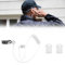 Air Tube Headphones,Bouchons d'oreille Intra-Auriculaires Amovibles,Écouteur Air Tube,Air Tube Headphones,pour Radio bidirectionnelle,Casque,alkie-walkie,oreillette,Transparent