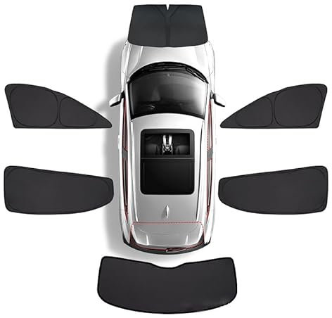 hfzqkj Auto-Seitenfenster-Sonnenschutz, für Renault Kangoo 2021-2024 Atmungsaktives Staubschutz Anti-UV Sonnenblende ZubehöR Privatsphäre Schutz Zubehör,D
