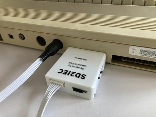 Commodore 64 Micro SD Card Reader SD2IEC Powered by Cassette Port
