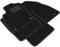 DHCarMats Auto-Fußmatten für Opel Corsa E von 2014 bis 2019 | Auto-Fußmatten aus rutschfestem Teppichmaterial, Innenraum – komplettes Set vorne und hinten
