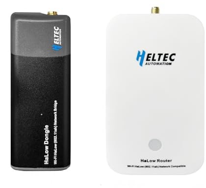 Heltec Wi-Fi HaLow Enabled Network Bridge 802.11ah Long Range Adapter Range Amplifier with Ethernet Connection STA Mode Gateway Compatibility