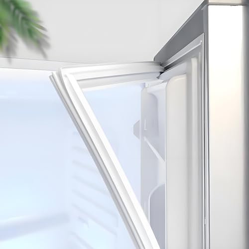 NBEST Weiß,Universal Dichtung Kühlschrank Verschiedene Größen Kühlschrankteile Dichtungsgummi mit Magnetband für Kühlschranktür Türgummi Gefrierschrank Kühlschrankdichtung