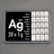 Valcambi 20 Gramm 999 Silber Silbertafel CombiBar ESG Zertifikat 20 x 1 Gramm teilbar