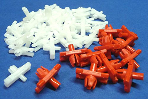 WIM-DESIGN Golf 1 Zierleisten Clips 60-STÜCK ausreichend für 1 Fahrzeug
