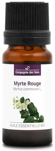 ROTER MYRTE (Myrtus communis) BIO - 10 ml - Hochwertiges ätherisches Öl - 100 % rein, natürlich, chemotypisiert & vollständig