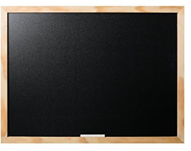 Bi-Office, Blackboard Optimum, Kreidetafel mit Kiefer Rahmen, 60x45cm