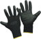 Montagehandschuhe - 12 Paar - Arbeitshandschuhe - Farbe: schwarz - 10 (XL)