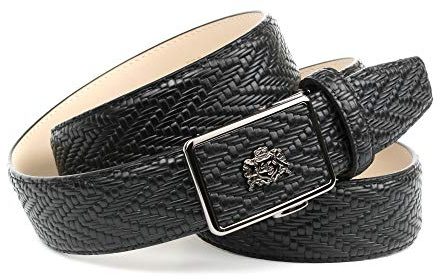 Anthoni Crown Herren Ledergürtel Gürtel Modell 37EL11