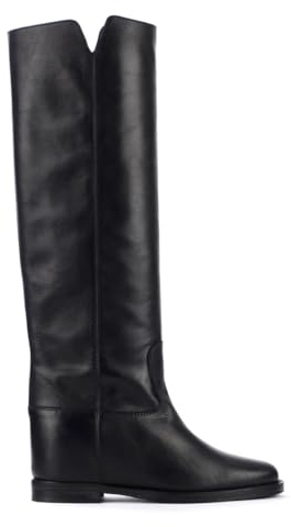 Stivale Via Roma 15 Modello 1586 in Pelle Malibu Nera, Taglia: 40