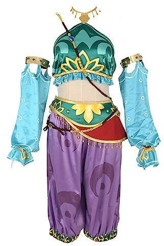 miccostumes Damen Game Town Kostüm Cosplay Outfit Halloween (1X-2X)