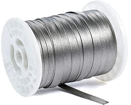 Tong Gu Cable de alambre de acero inoxidable 304 trenzado con funda de metal expandible (3 mm)
