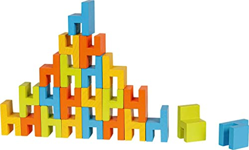 Goki 56662 Balance und 24 Stühle, Holz, 3,5 cm