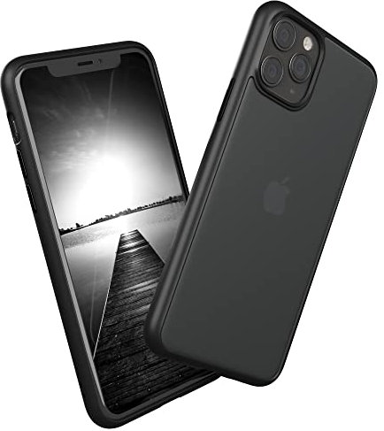 EAZY CASE Ultra Schutz Outdoor Hülle kompatibel mit iPhone 11 Pro, hochwertige Schutzhülle mit Ultra Aufprallschutz, Stoßfest und Kratzfest, dünne Handyhülle mit Kameraschutz, Schwarz