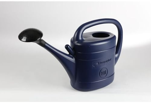 Gießkanne 10 Liter 8er Set Gartenkanne mit Brause Blau Garten Bewässerung