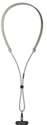 Native Union City Sling – Verstellbarer und abnehmbarer universeller Crossbody-Telefonriemen – Kompatibel mit den meisten Smartphones – Hergestellt aus 100% recyceltem Polyester (Sandfarbe)