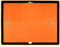 SAMETRUCK ADR Gefahrgut Warntafel Orange horizontal klappbar Warnschild LKW NFZ GGVS 400x300mm